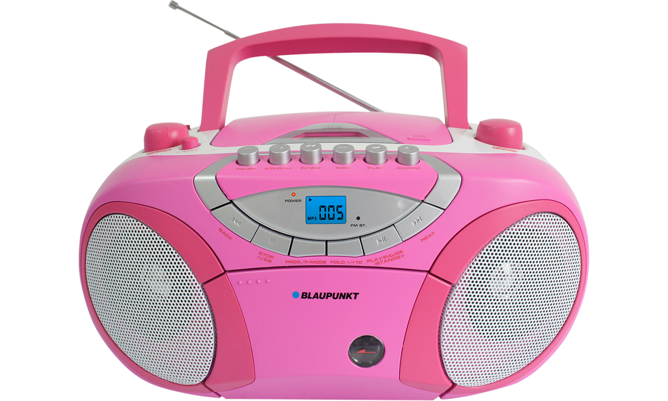 Radioodtwarzacz Blaupunkt Boombox BB15PK różowy