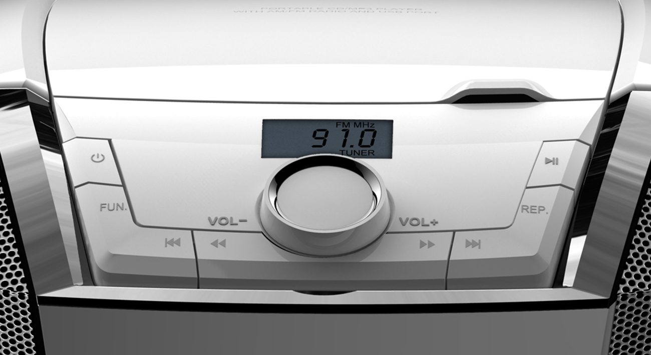 Czysty, mocny dzwięk z radioodtwarzacza Blaupunkt