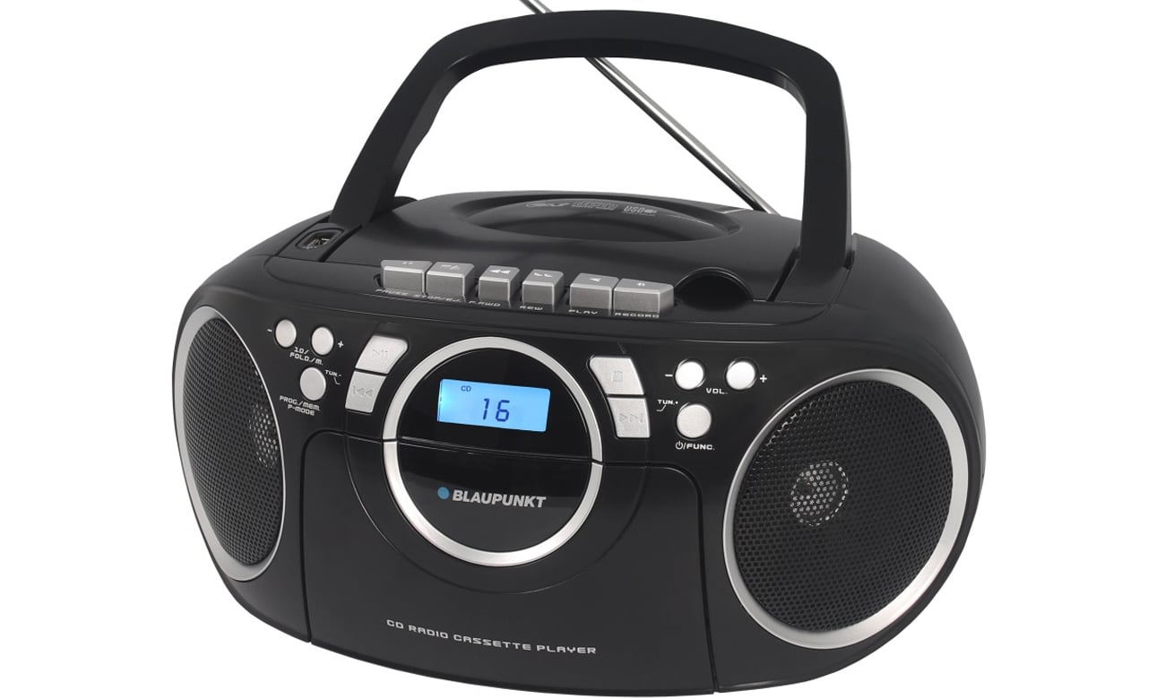 Przenośny radioodtwarzacz Blaupunkt BB16BK czarny