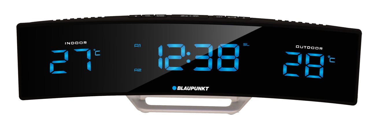 Budzik i radiobudziki Blaupunkt CR12BK czarny