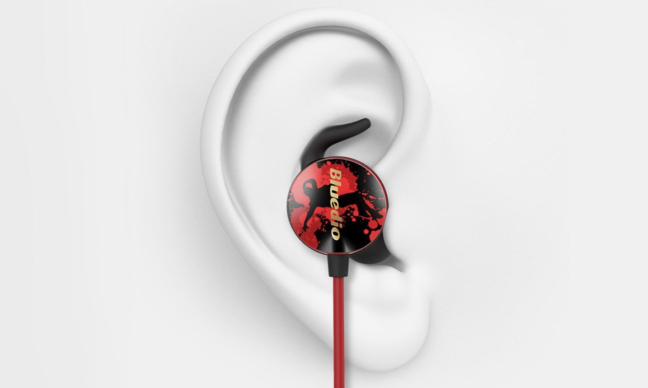 Słuchaweki Bluedio AI HIP-HOP z Bluetooth 4.2