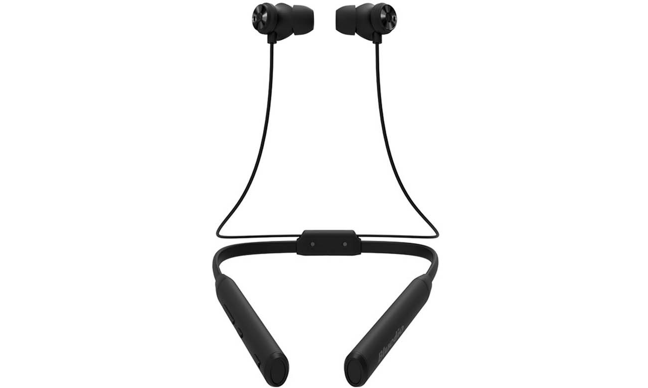 Dokanałowe słuchawki Bluetooth z wytrzymałą baterią Bluedio KN2