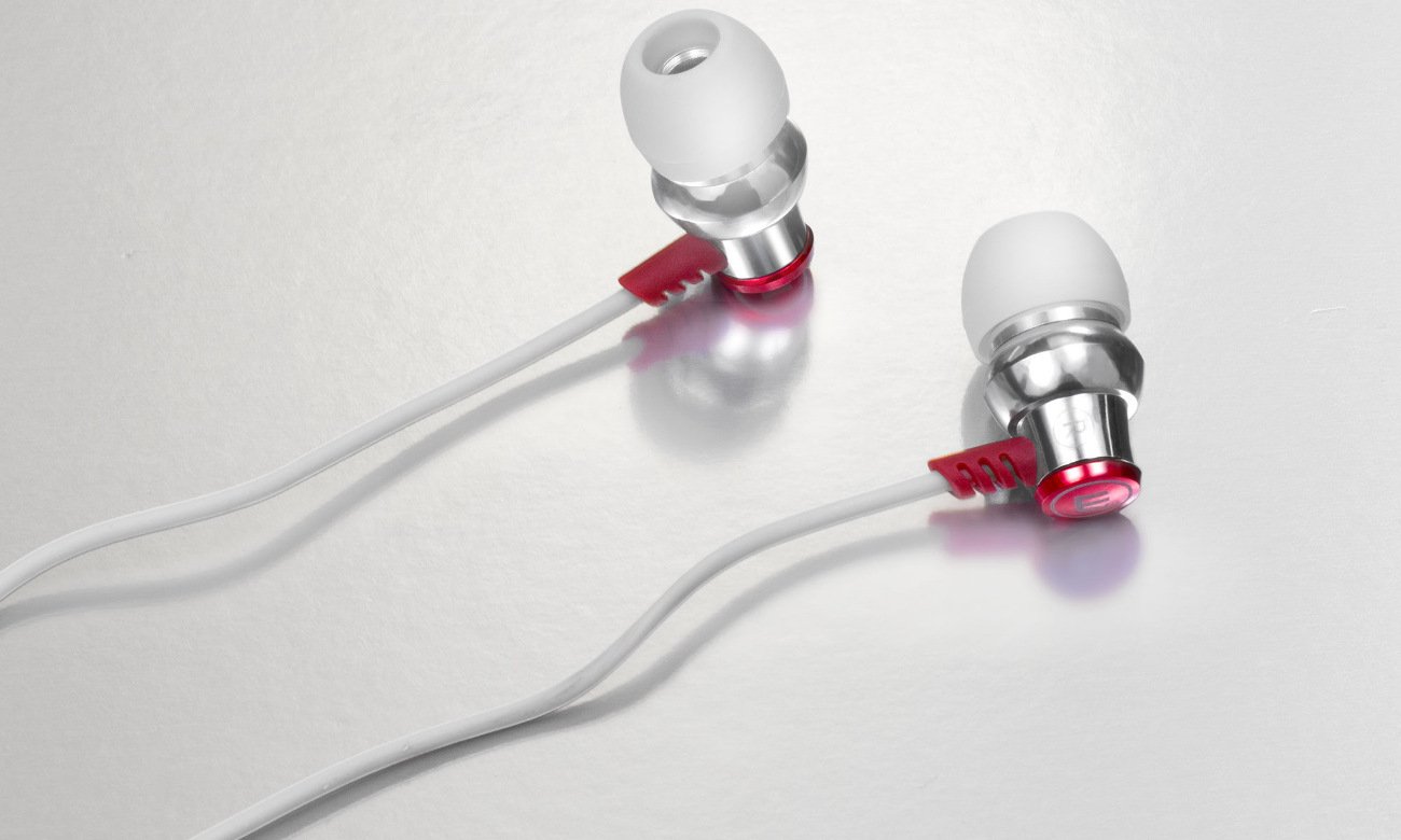 Brainwavz Delta silver posiadają wymienne końcówki