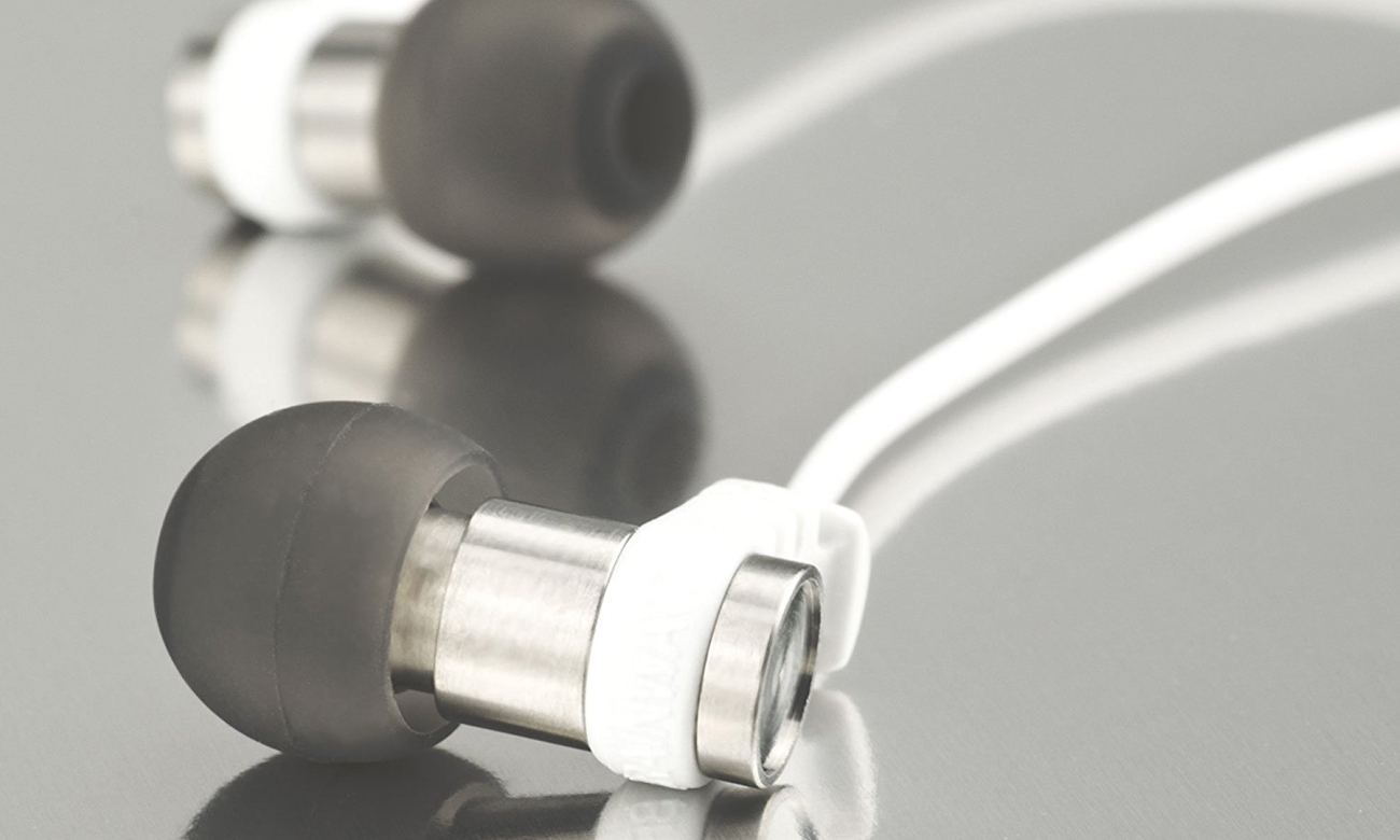 Słuchawki przewodowe Brainwavz Omega białe