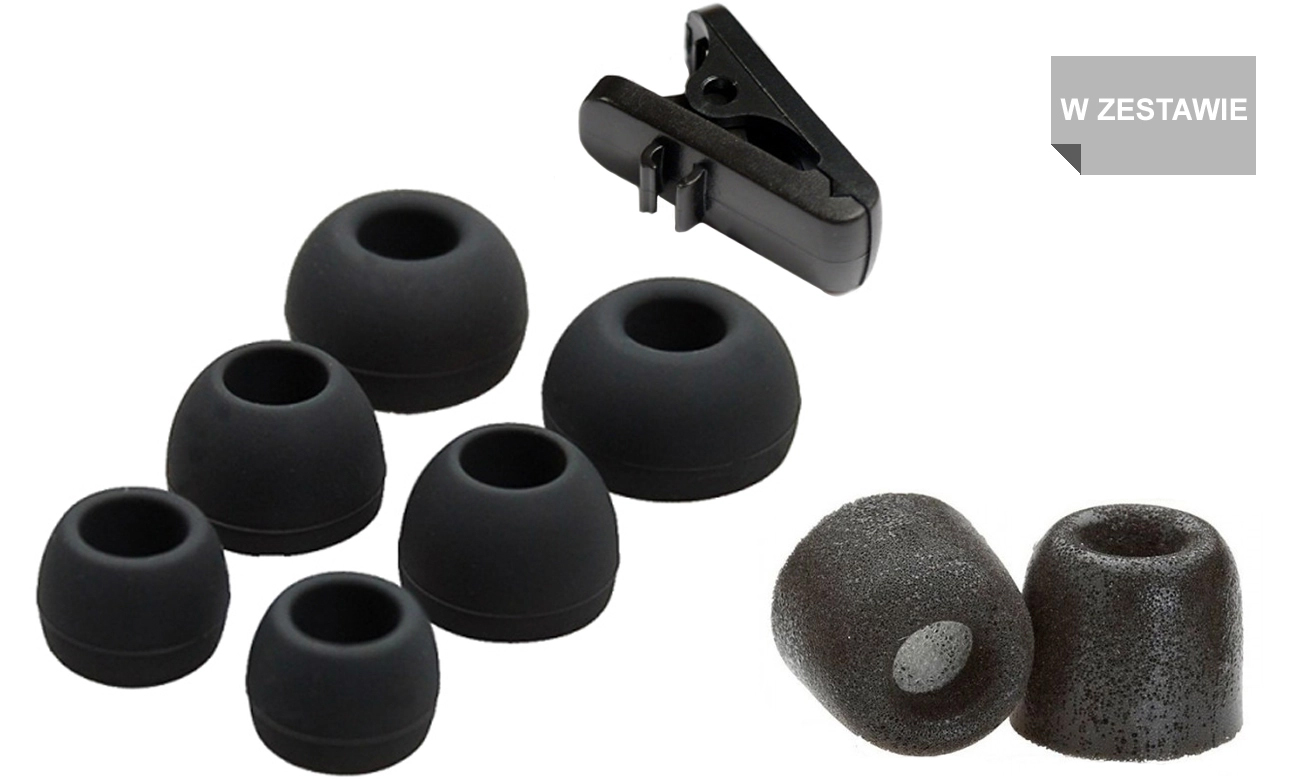 Wymienne końcówki do słuchawek Brainwavz Omega