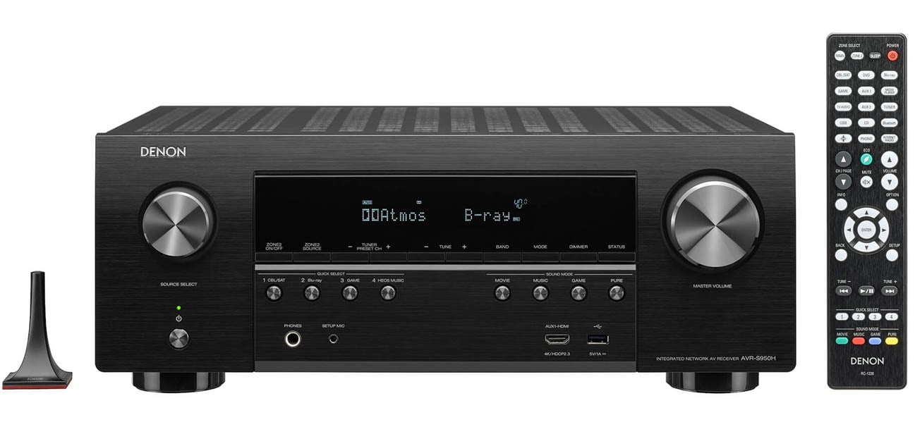 Amplituner Denon AVR-S950H czarny