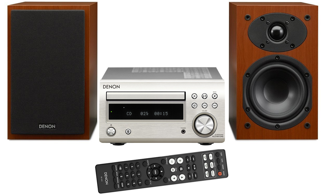 System audio Denon D-M41 z Bluetooth i CD