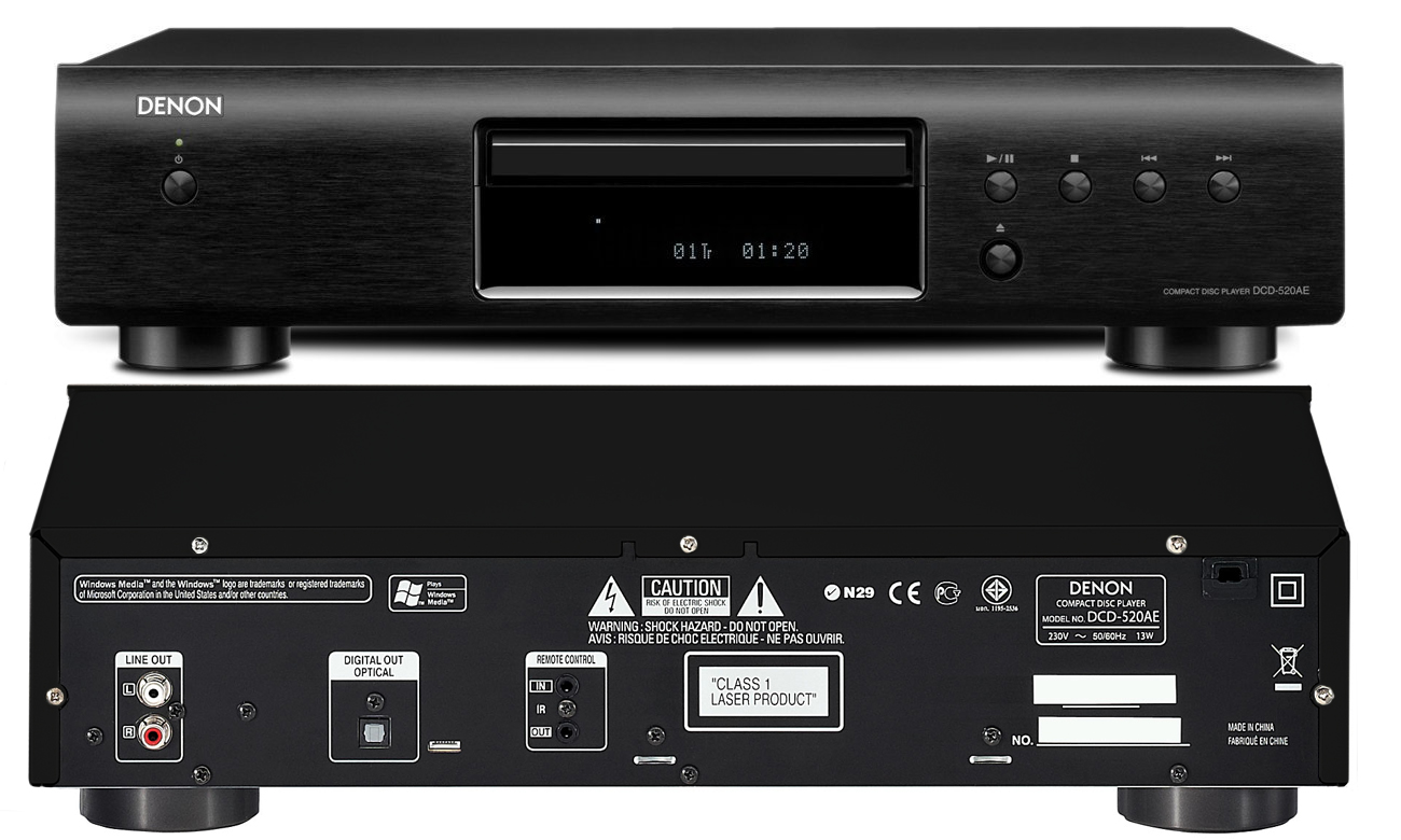 Odtwarzacz DVD Denon Odtwarzacz CD DCD-520AE 