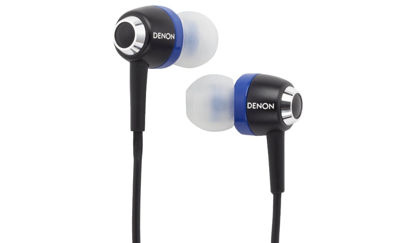 Słuchawki dokanałowe Denon AH-C101 niebieskie