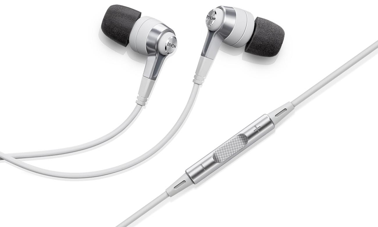 Słuchawki douszne Denon AH-C621R White
