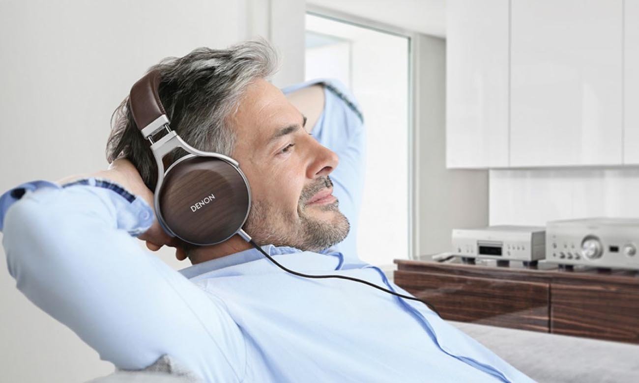 Słuchawki Denon AH-D5200 z brzmieniem najwyższej jakości