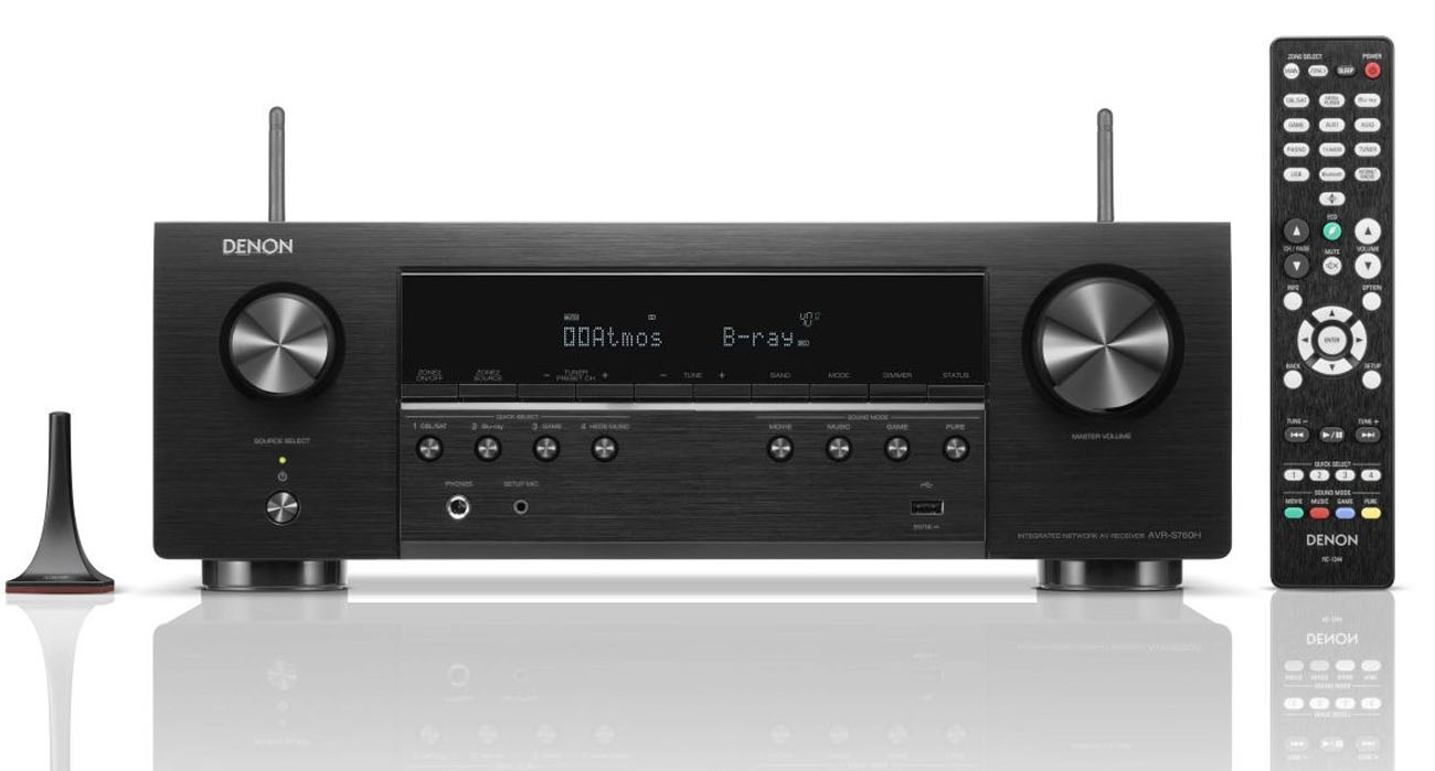 Amplituner Denon AVR-S760H czarny