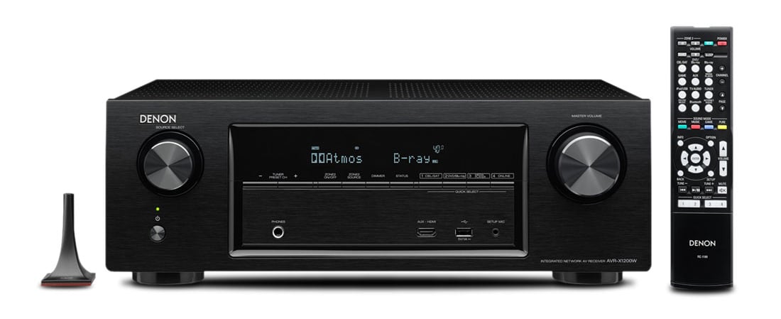 Denon AVR-X1200W czarny - Amplitunery - Sklep internetowy - al.to