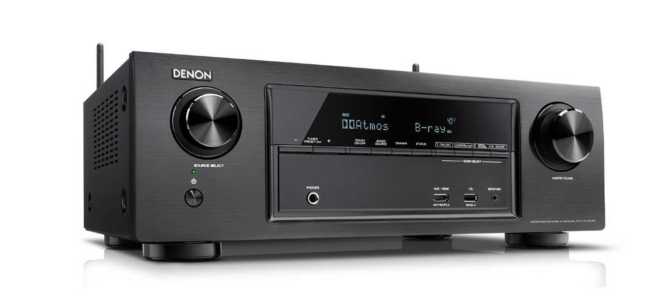 Denon AVRX1300W Cinematic black Zestawy kina domowego Sklep