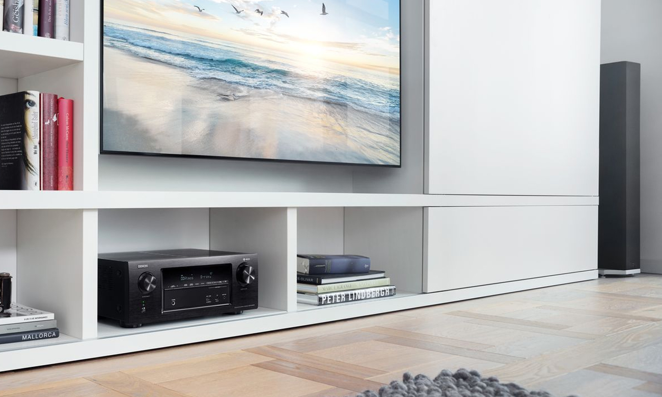 Amplituner AVR-X1400H obsługujący 4k, HDR, 3D