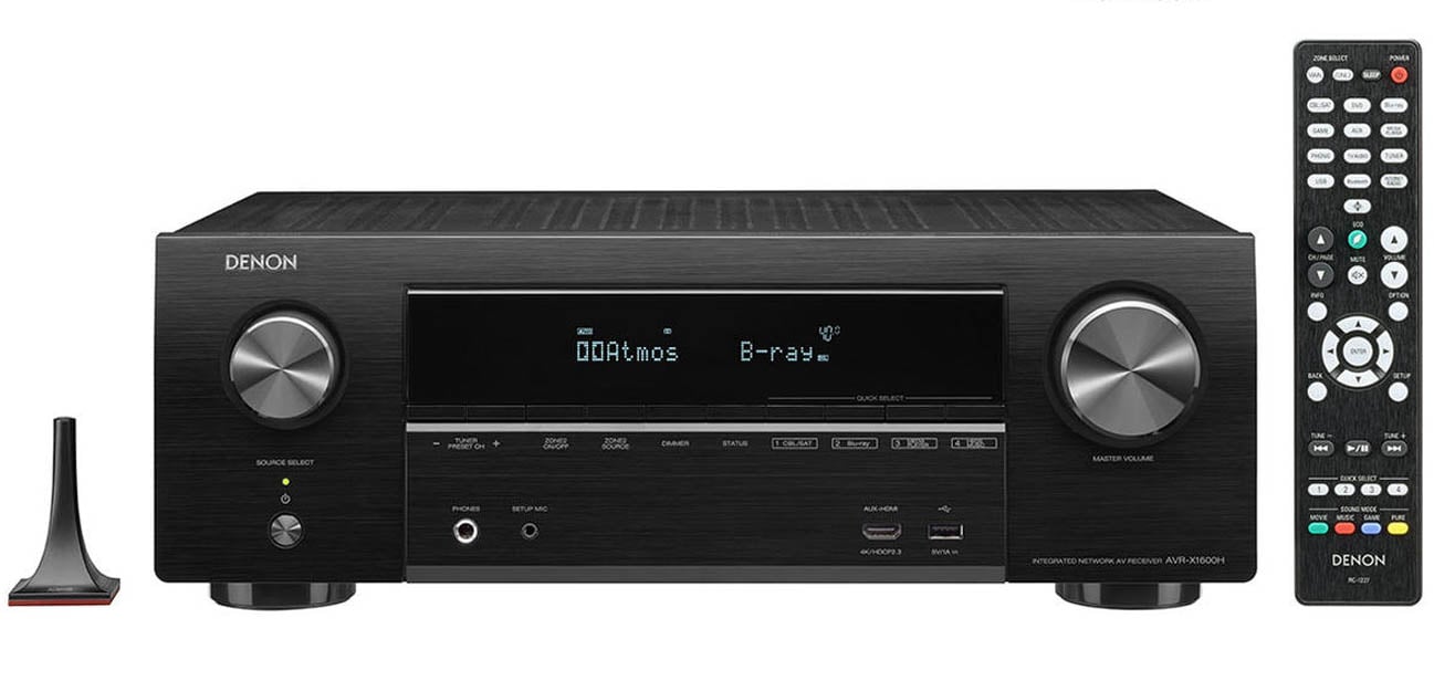 Amplituner Denon AVR-X1600H czarny