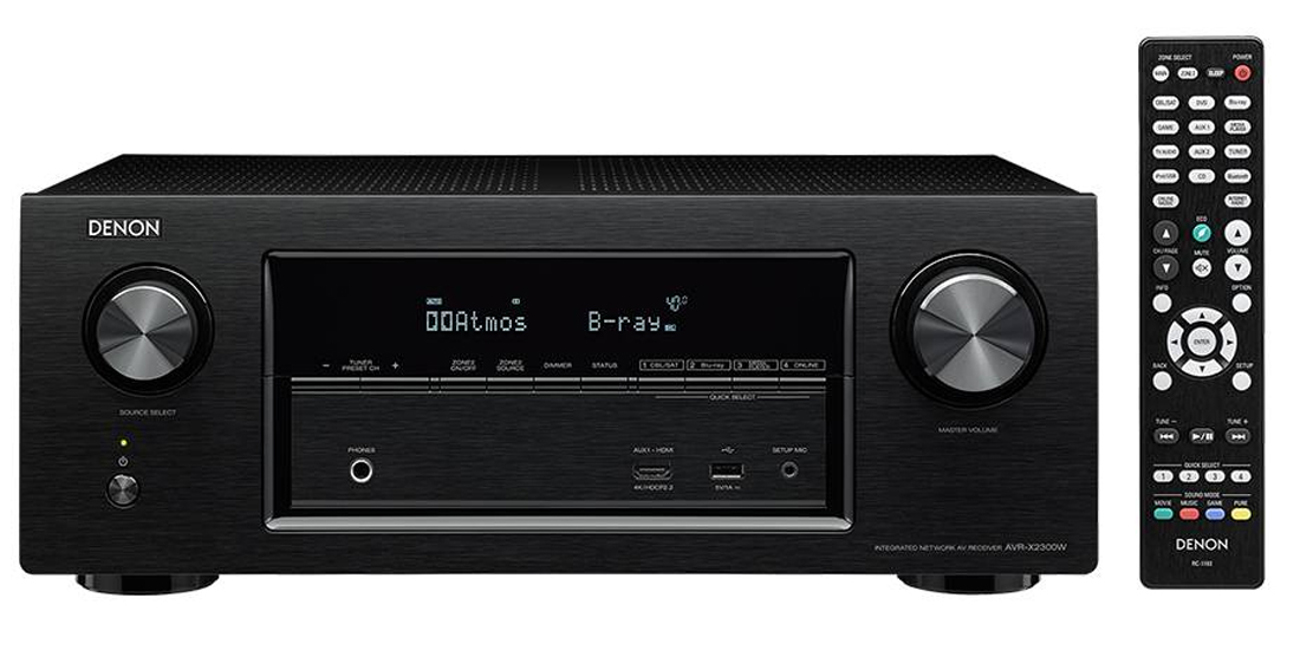Denon AVR-X2300W czarny - Amplitunery - Sklep internetowy - al.to