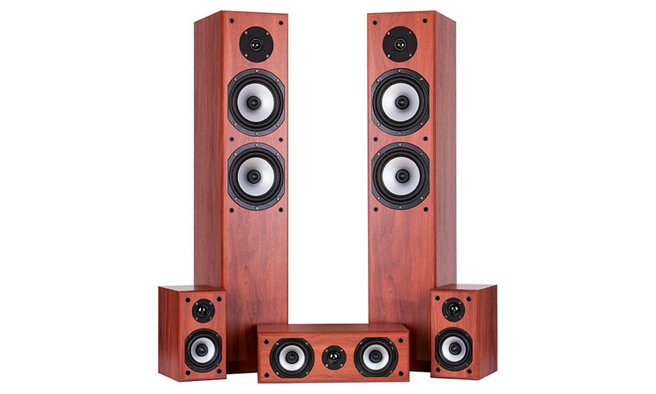 Zestaw kolumn Wilson Cinematic 5.0 walnut