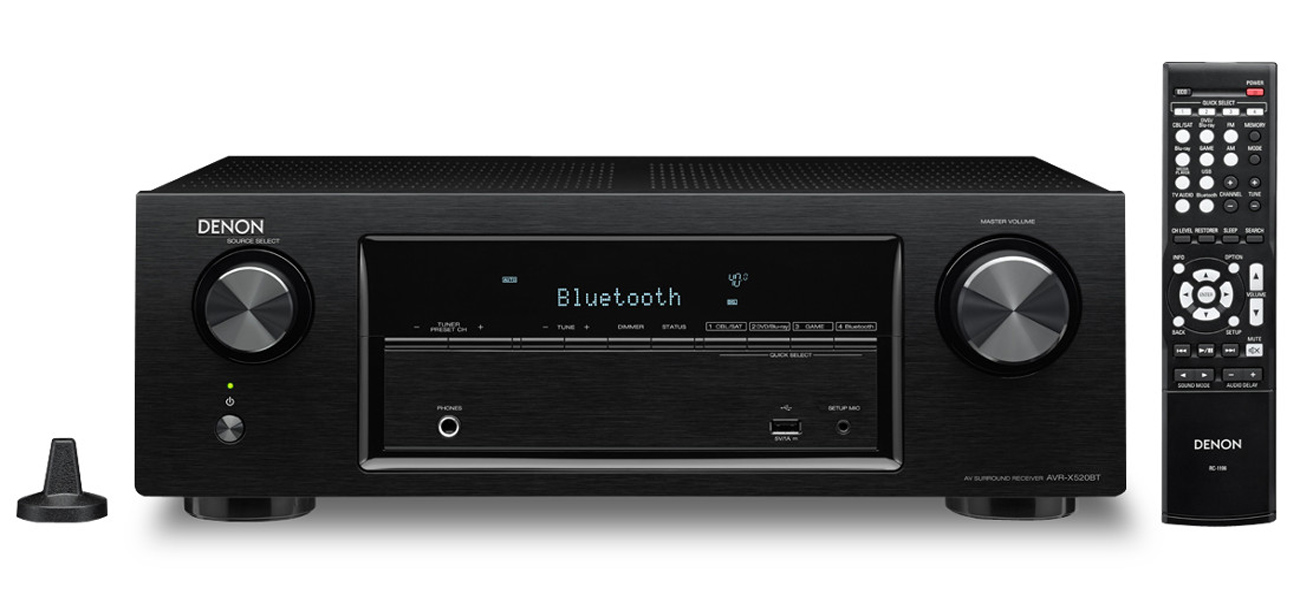 Denon AVR-X520BT + zestaw kolumn Wilson Cinematic