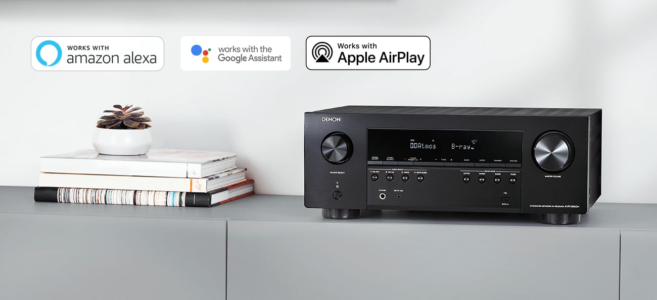 Sterowanie głosowe w amplitunerze Denon AVR-S960H