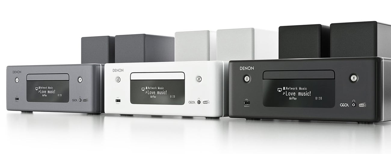 Łatwa w obsłudze i elegancka mini-wieża Denon CEOL N11 DAB