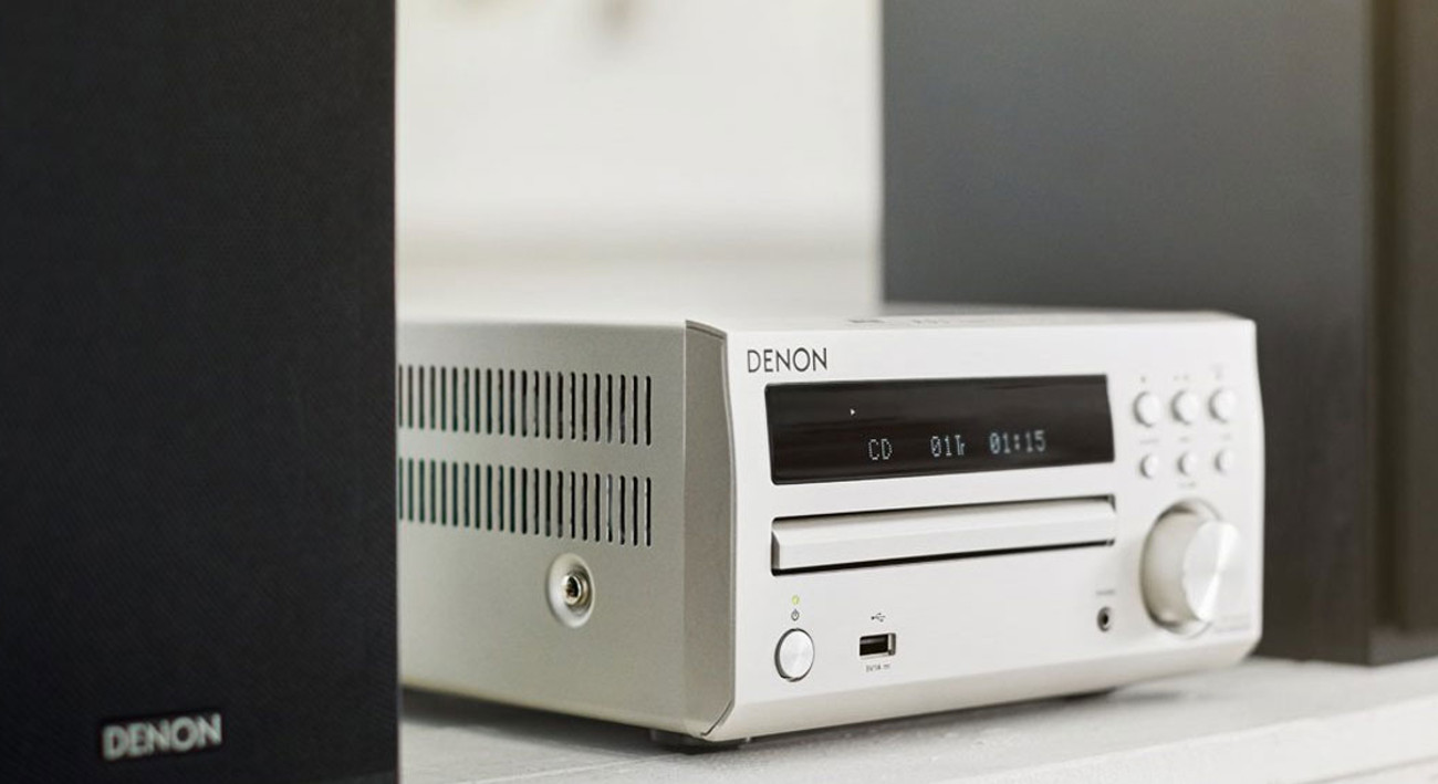 Denon D-M40 DAB+ Premium Silver/Black