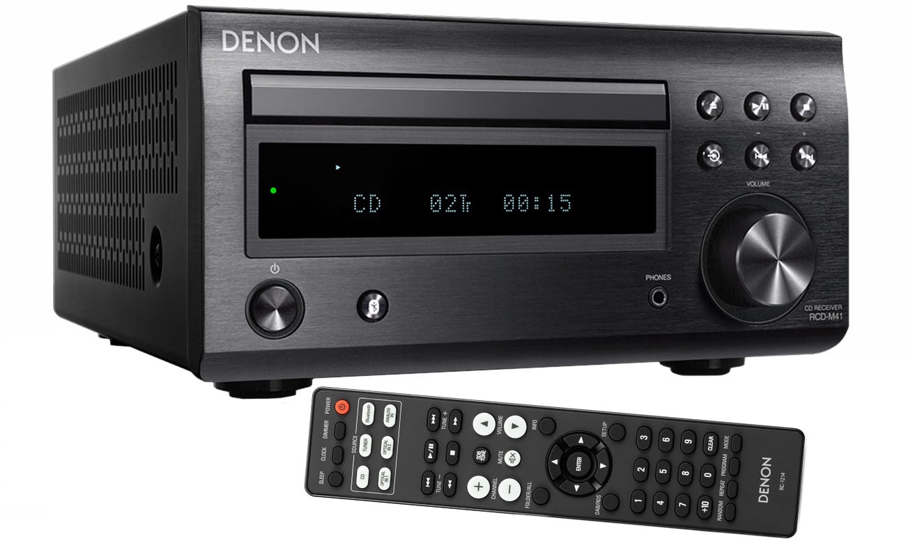 Denon DM41 Czarny Wieże stereo Sklep komputerowy xkom.pl