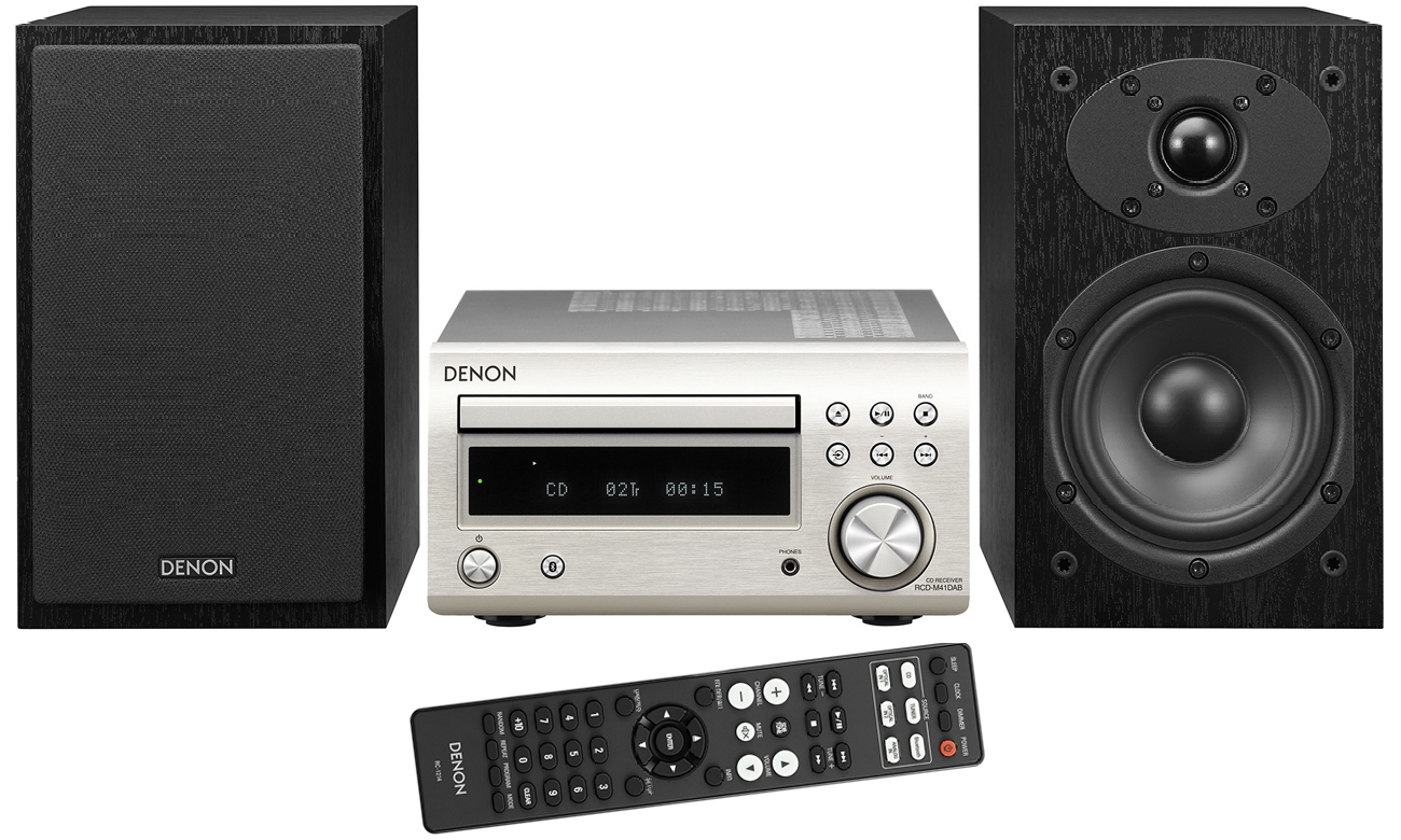 System audio Denon D-M41 z Bluetooth i CD