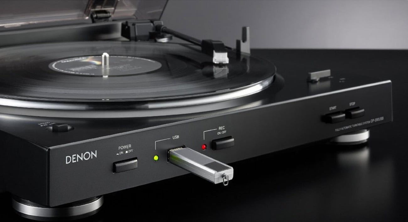 Gramofon Denon DP-200USB z USB