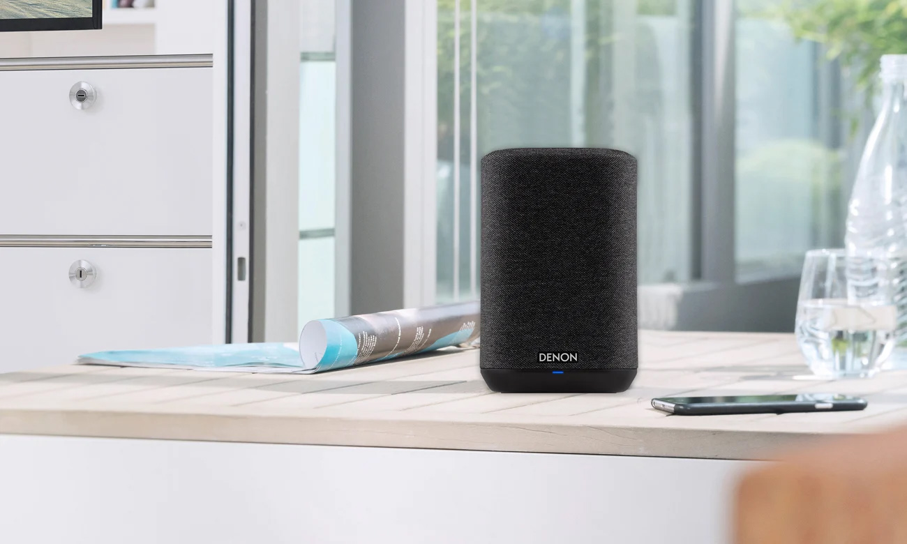 Technolgia Heos w głośniku multiroom Denon Home 150