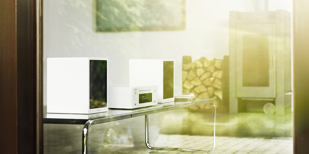 Denon RCDN9WHITE + SCN9