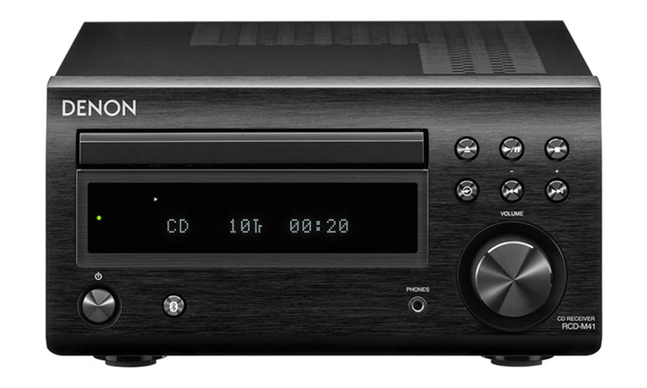 Mini-wieża Denon RCD-M41 z potrójną redukcją hałasu