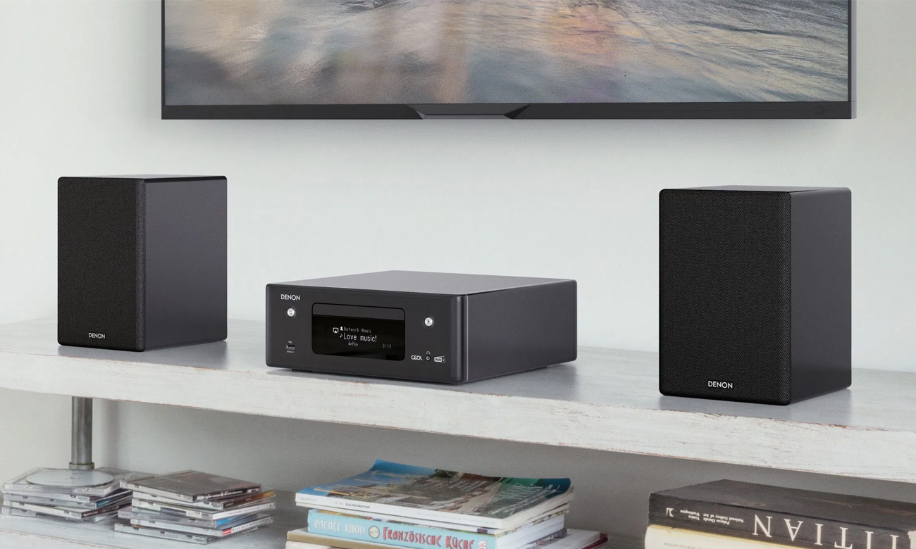 Technologia HEOS Multi Room w Denon RCDN-11 DAB