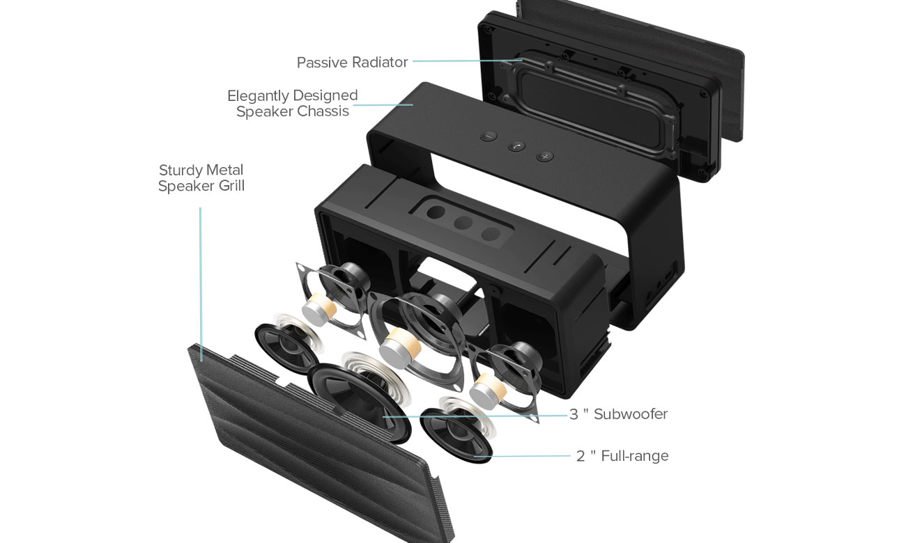 Głośnik Bluetooth Divoom OnBeat 500 2GEN z mocnym basem