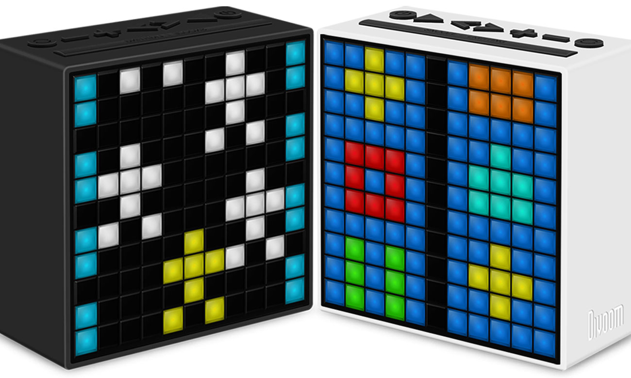 Gry w głośniku przenośnym Divoom TimeBox