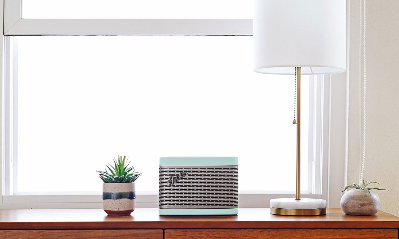 Głośnik bezprzwodowy retro Fender Newport niebieski