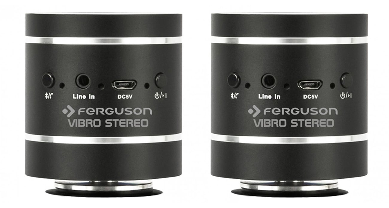 Głośnik przenośny Ferguson Vibro stereo czarny