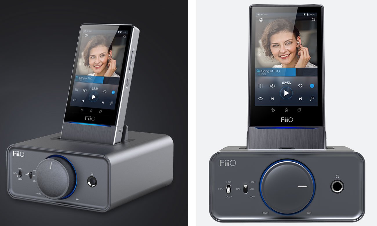 Złącza w wzmacniaczu / DAC FiiO K5