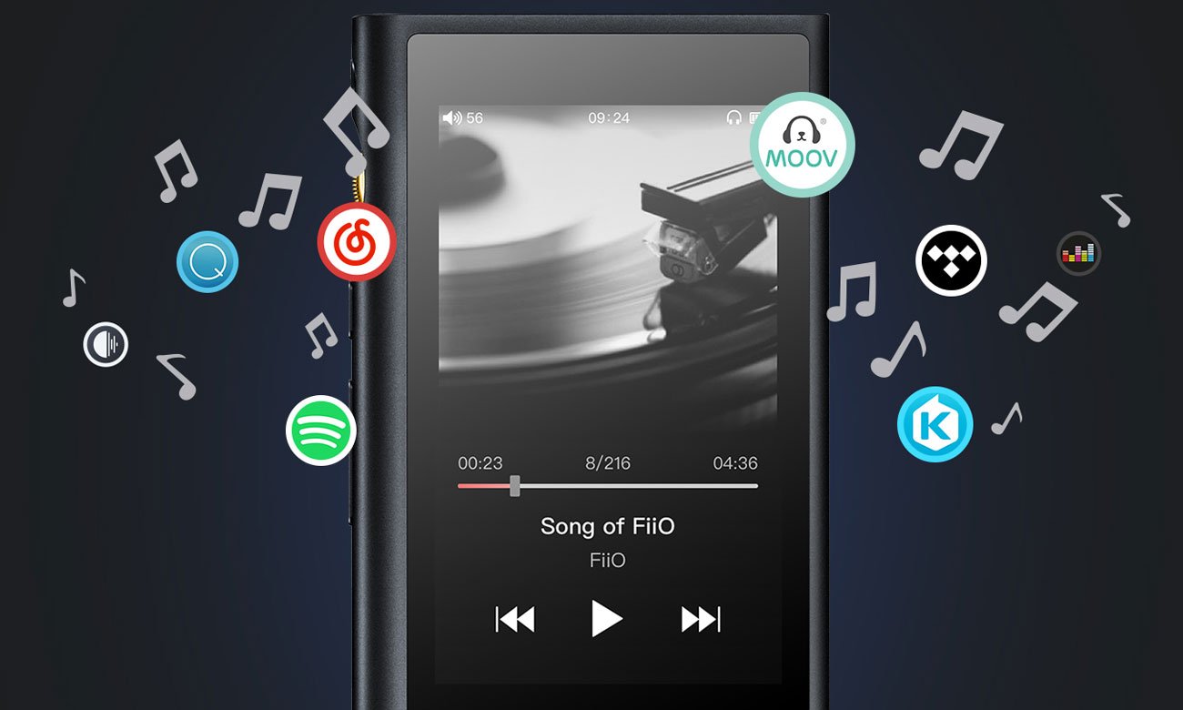 Odtwarzacz przenośny FiiO M9 z Hi-Res Audio