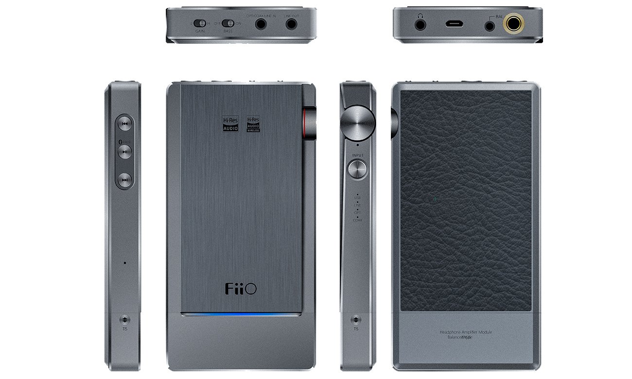Wzmacniacz FiiO Q5s z łącznością Bluetooth