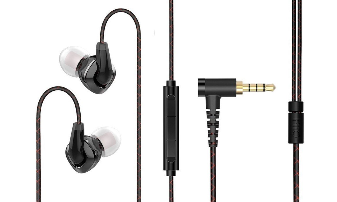 Słuchawki z mikrofonem FiiO F3