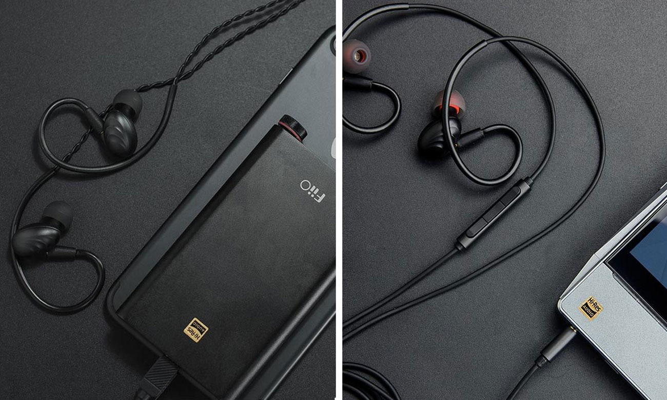 Słuchawki z mikrofonem FiiO F9RED