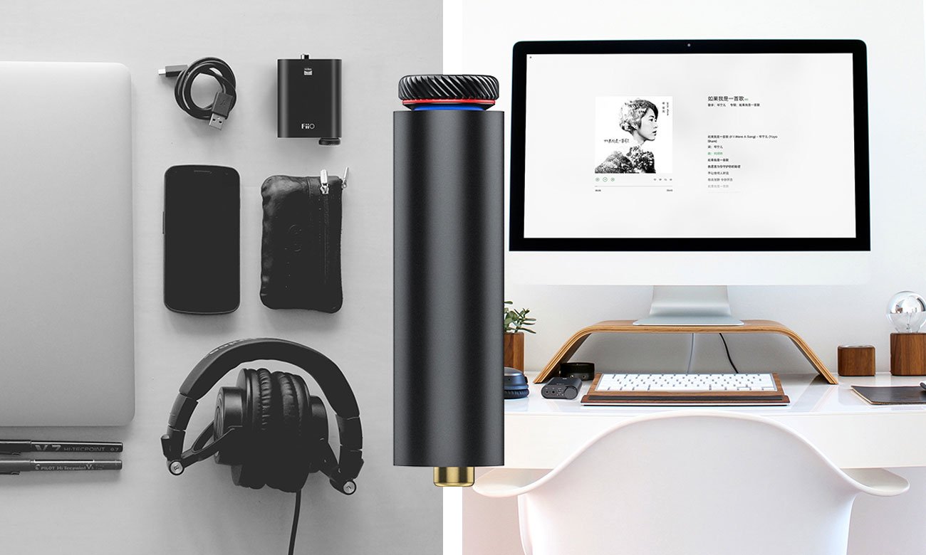 Funkcje wzmacniacza DAC FiiO K3