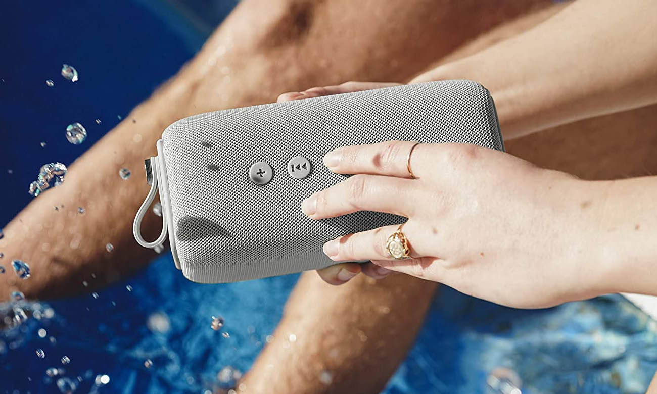 Wodoodporny Głośnik Bluetooth Fresh N Rebel Rockbox Bold M Ice Grey