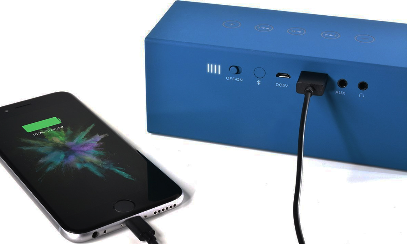 Głośnik przenośny o mocy 12 W Fresh N Rebel Indigo