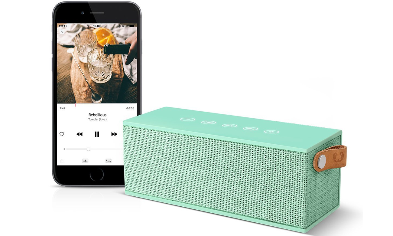Głośnik Bluetooth Fresh N Rebel Peppermint 1RB3000PT miętowy
