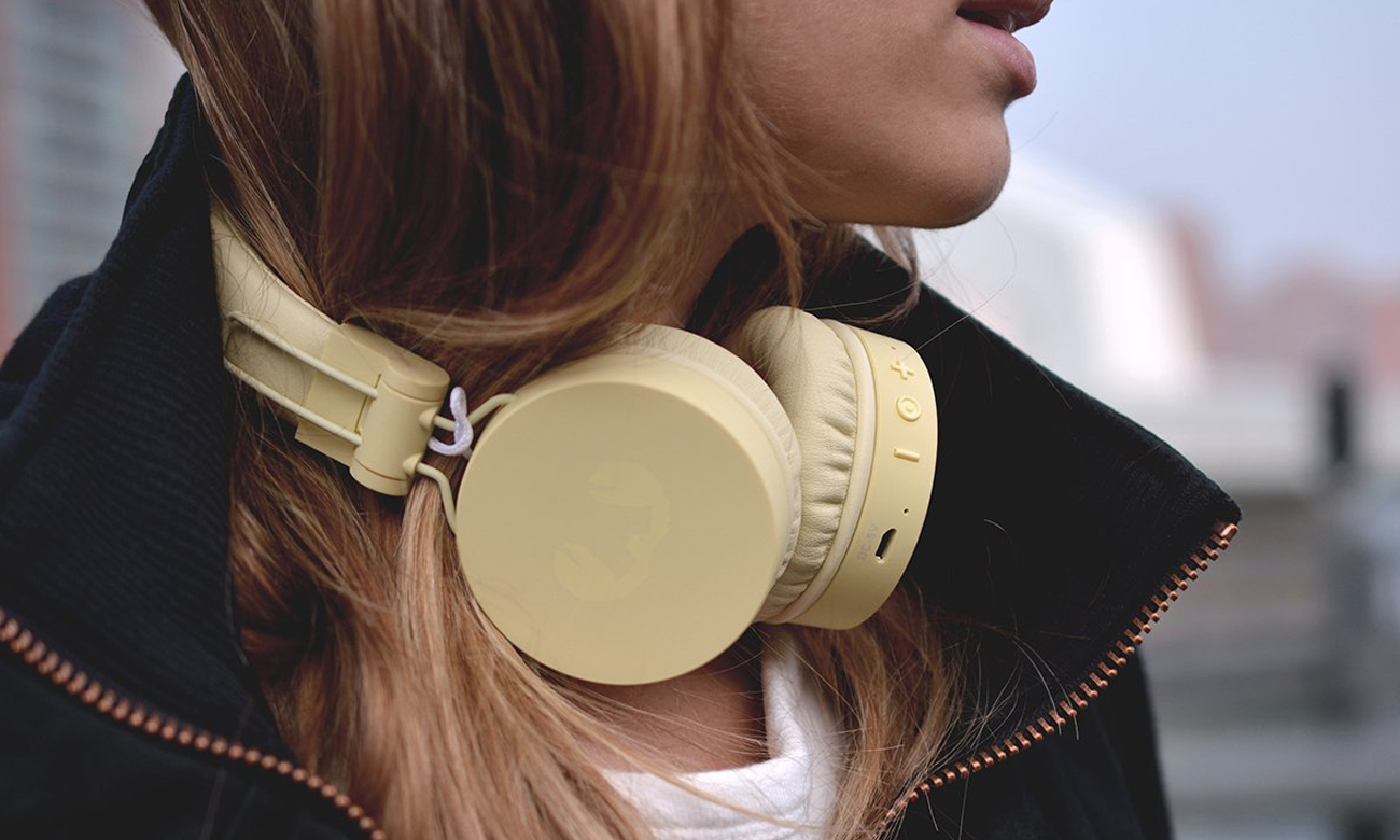 Słuchawki z Bluetooth Fresh 'n Rebel Caps Buttercup