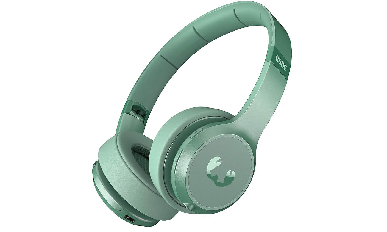 Bezprzewodowe słuchawki nauszne Fresh N Rebel Code ANC Misty Mint