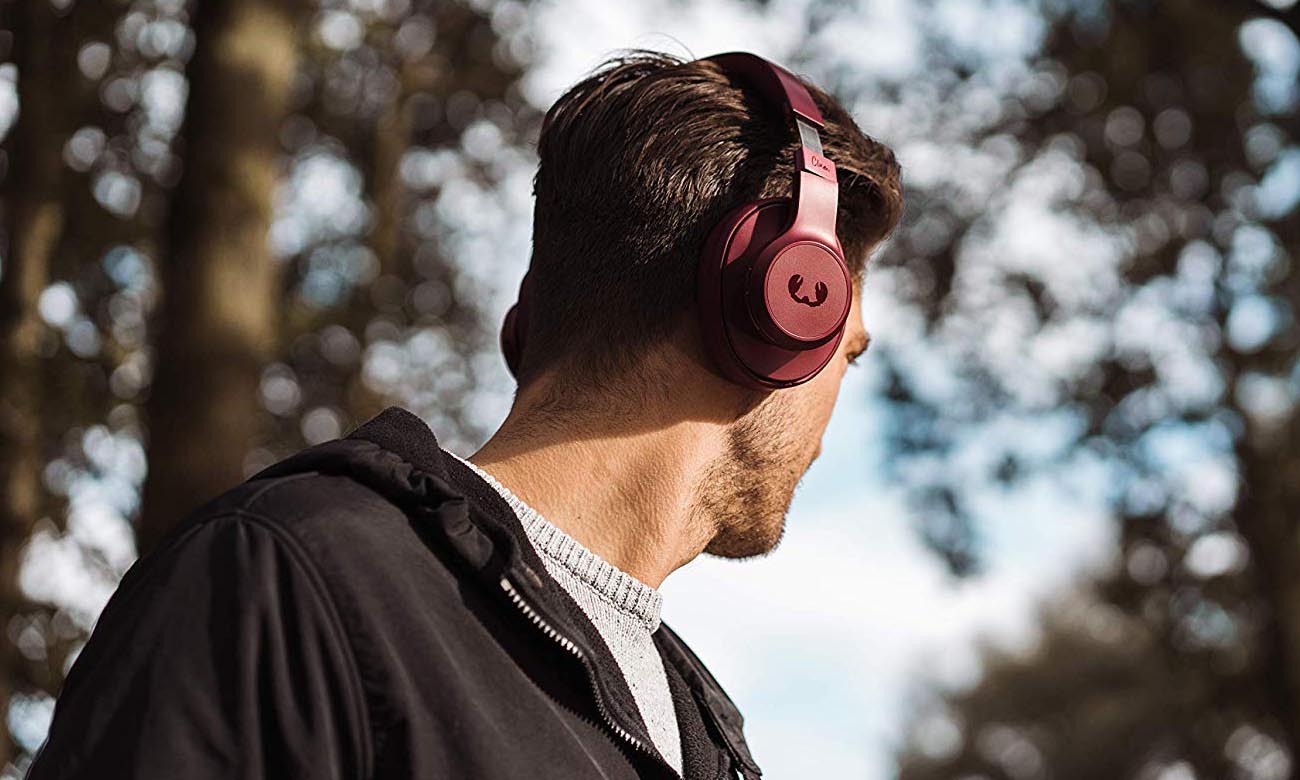 Słuchawki wokółuszne Fresh N Rebel Clam ANC Ruby Red