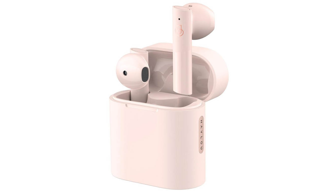 Słuchawki True Wireless Haylou MoriPods Różowe